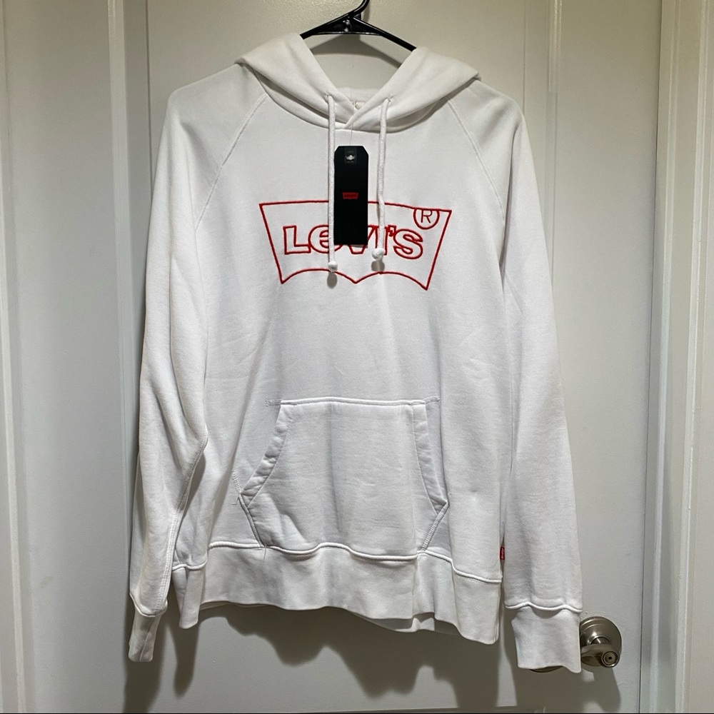 NWT Levi’s lightweight embroidered hoodie size M